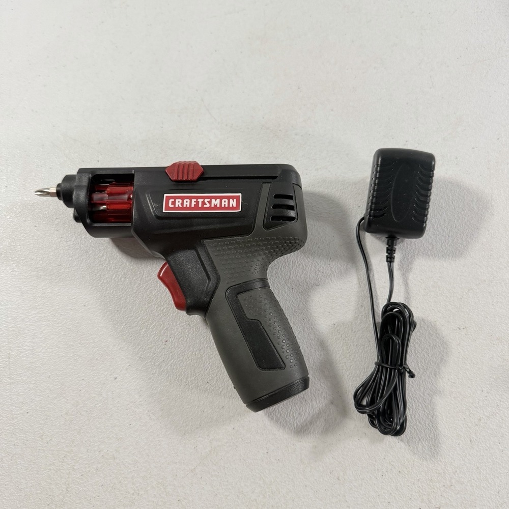 Craftsman 4.0V Lithium-ion Cordless Slide Bit Screwdriver 172.417710 W/ Charger